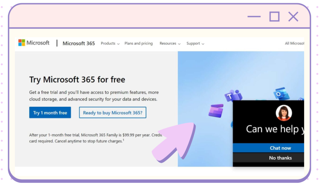 Use of Trial Method to get Free MS Office